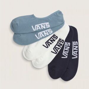Vans 3-Pack Classic No-Show Socks